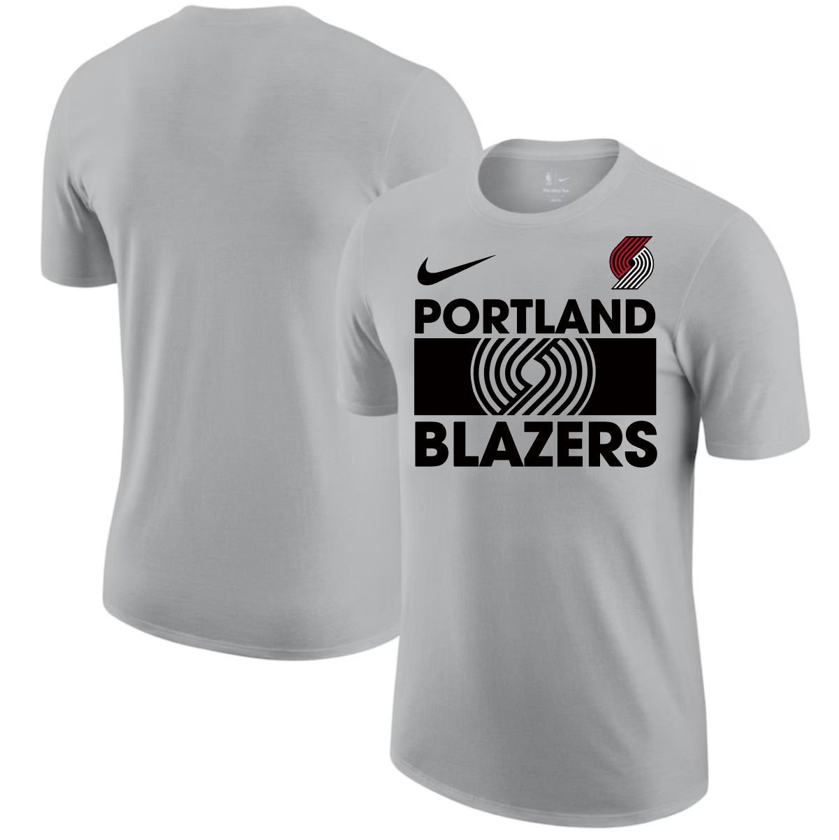 Men 2025 NBA Portland Trail Blazers White Nike T shirts style 1